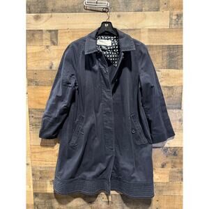 Marc Jacob's- Classic Trench Coat- Navy Blue- Women Size Aprox M/L